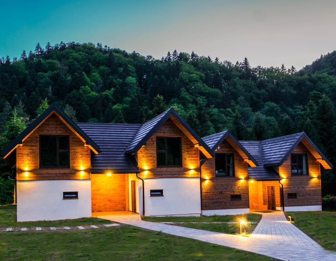 Novosiele Residence - Nad Gorska Rzeka - Lesne Spa Sauna Jacuzzi - Bieszczady Bystre  Екстер'єр фото