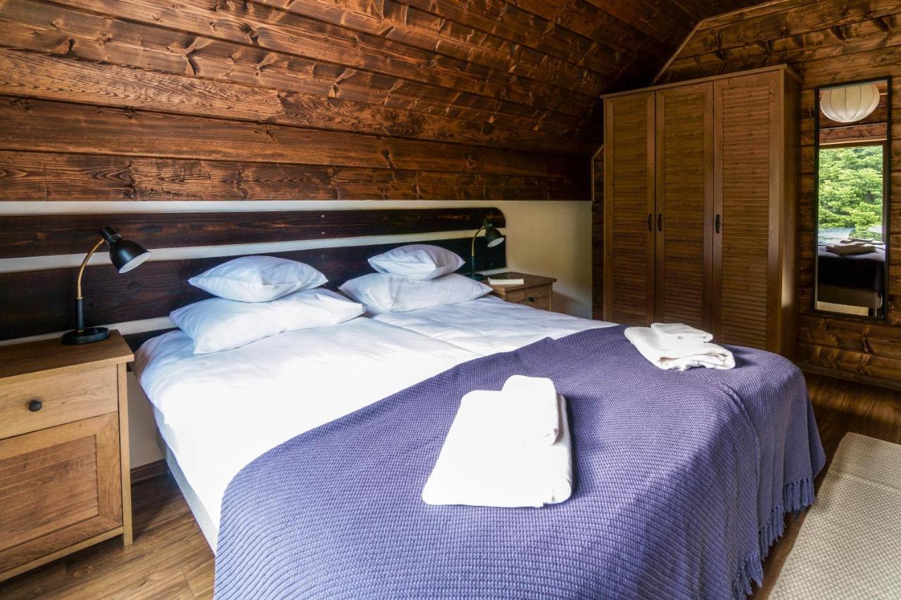 Novosiele Residence - Nad Gorska Rzeka - Lesne Spa Sauna Jacuzzi - Bieszczady Bystre  Екстер'єр фото
