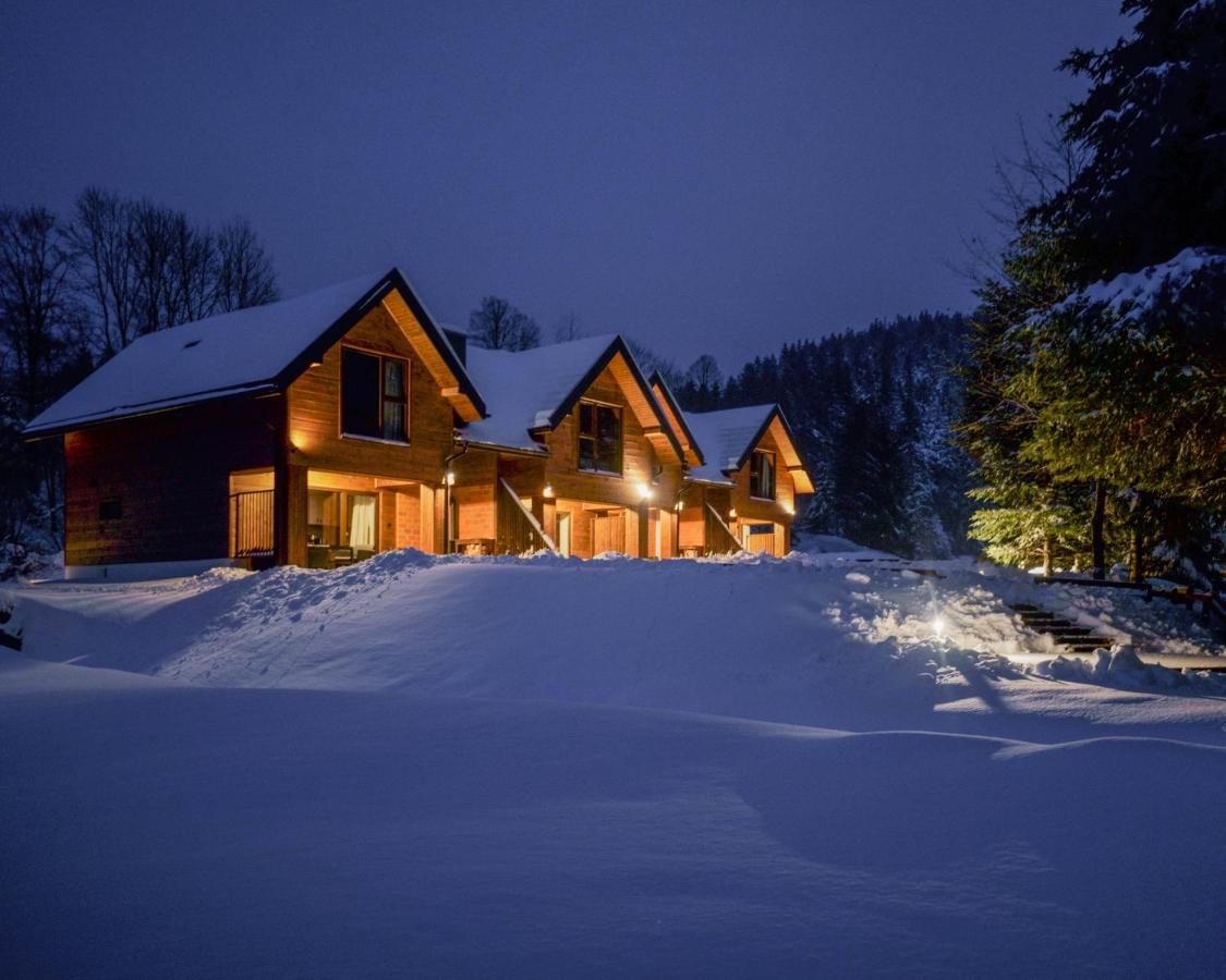 Novosiele Residence - Nad Gorska Rzeka - Lesne Spa Sauna Jacuzzi - Bieszczady Bystre  Екстер'єр фото