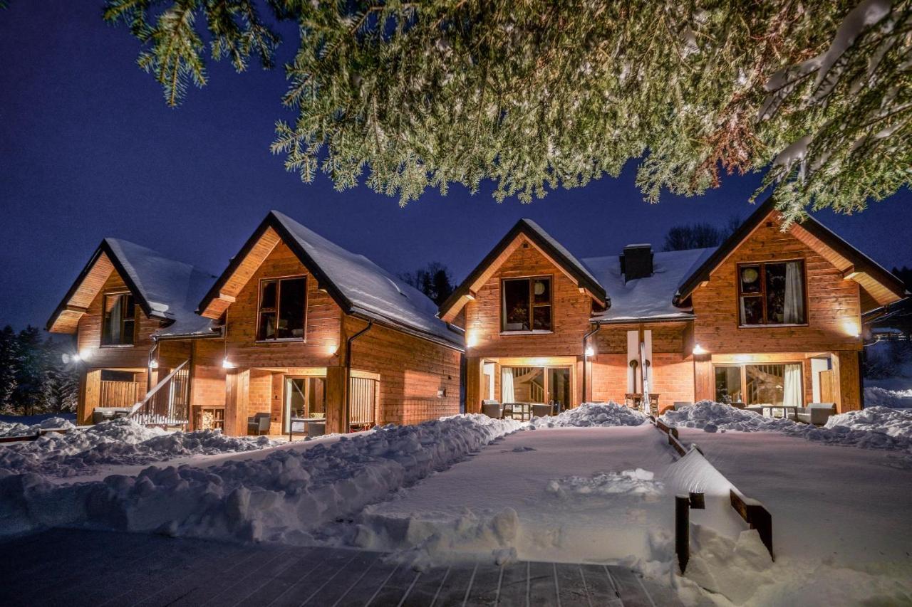 Novosiele Residence - Nad Gorska Rzeka - Lesne Spa Sauna Jacuzzi - Bieszczady Bystre  Екстер'єр фото