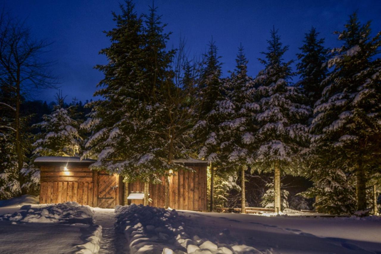 Novosiele Residence - Nad Gorska Rzeka - Lesne Spa Sauna Jacuzzi - Bieszczady Bystre  Екстер'єр фото