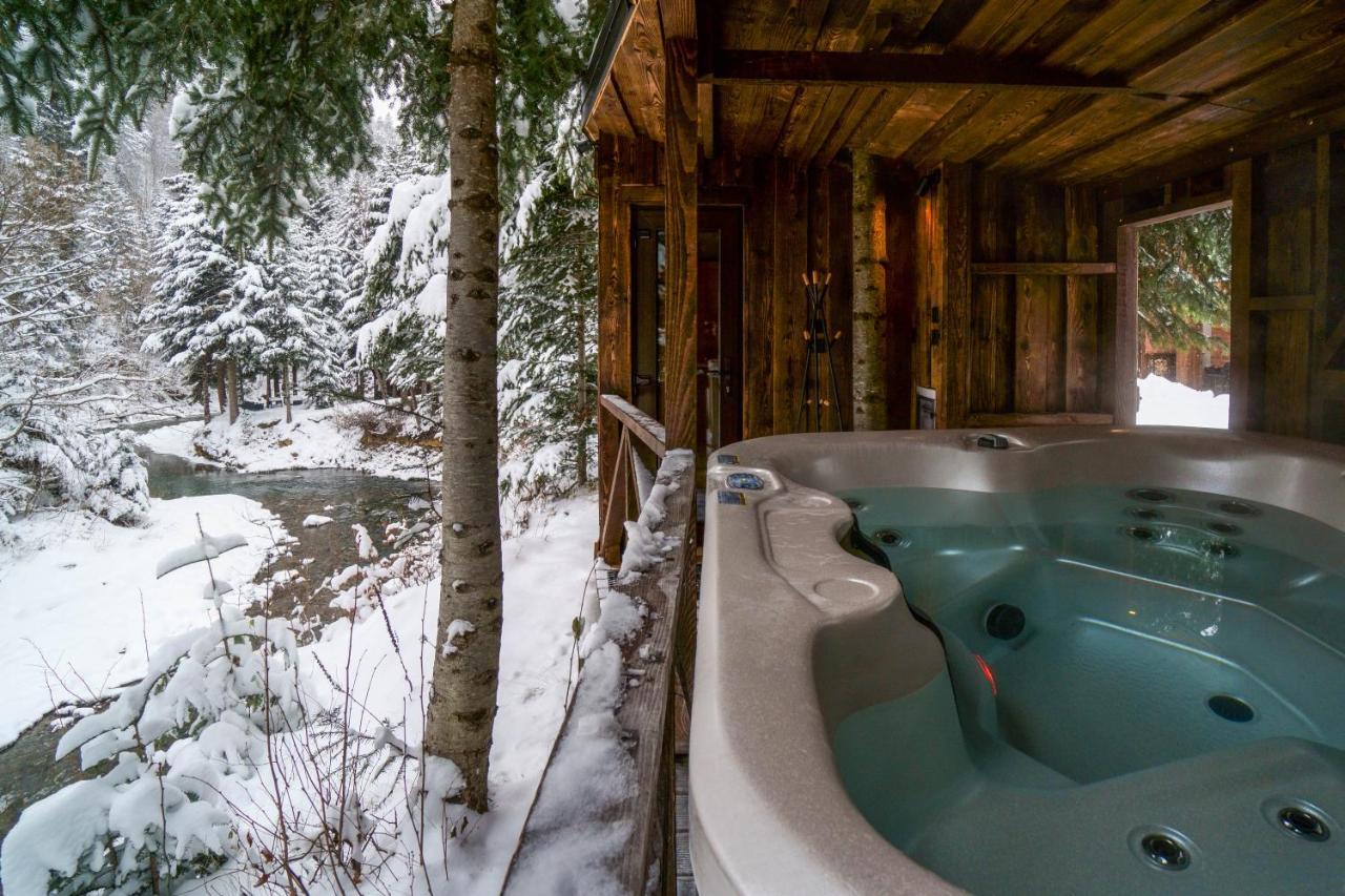 Novosiele Residence - Nad Gorska Rzeka - Lesne Spa Sauna Jacuzzi - Bieszczady Bystre  Екстер'єр фото