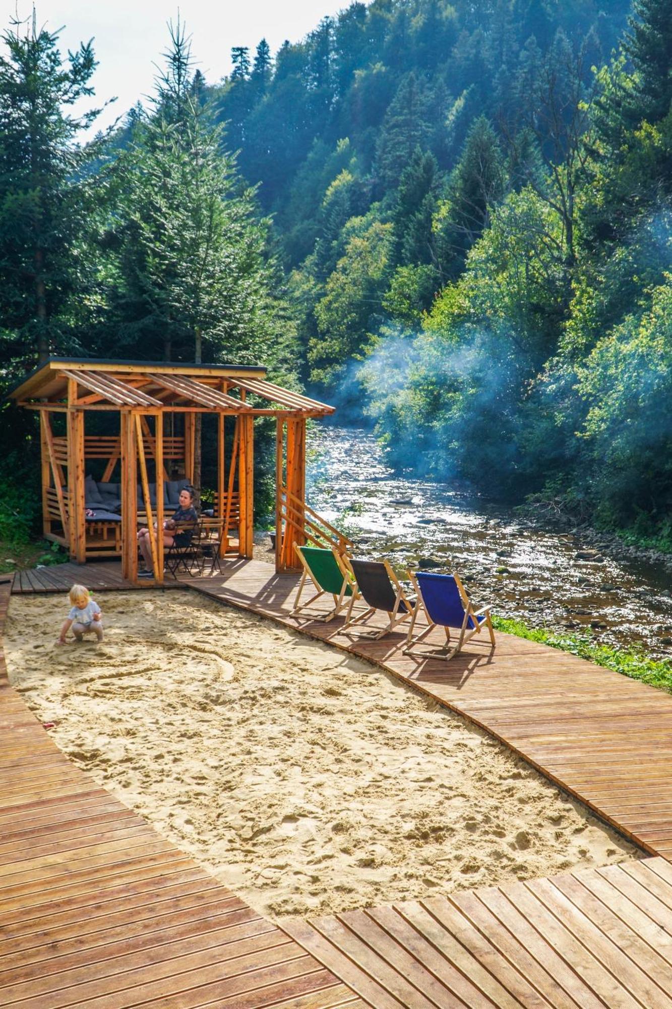 Novosiele Residence - Nad Gorska Rzeka - Lesne Spa Sauna Jacuzzi - Bieszczady Bystre  Екстер'єр фото